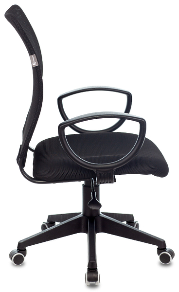 Кресло Бюрократ CH-599AXSN/TW-11 (Office chair Ch-599AXSN black TW-01 seatblack TW-11 mesh/fabric cross plastic) артикул 263195Si-1 фото 4