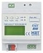 Шлюз MDT technologies SCN-DALI64.03 DALI/KNX IP, WEB-сервер, 1хRJ45 (Ethernet), ЖК дисплей, 16 групп управления, до 64 ЭПРА с индивидуальным управлением, контроль цвета по стандарту DALI DT8, ручное управление, контроль не