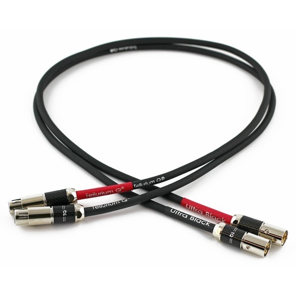 Кабель межблочный аудио Tellurium Q Ultra Black XLR 3.0m артикул 189383Si-1