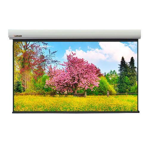 Экран с электроприводом Lumien [LMLC-100117] Master Large Control 357х610 см (раб. область 340х600 см) (272") Matte White FiberGlass артикул 222524Si-1