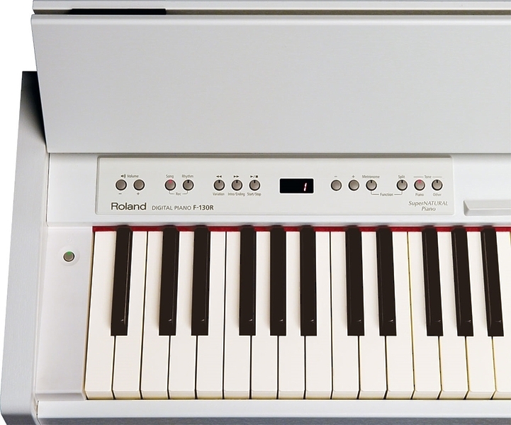 Клавишный инструмент Roland F-130R-WH артикул 136362Si-1 фото 6