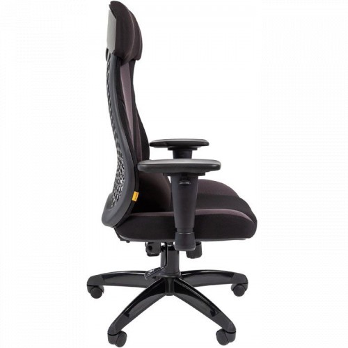 Кресло игровое Chairman game 14 00-07022218 Black/Gray артикул 269943Si-1 фото 4