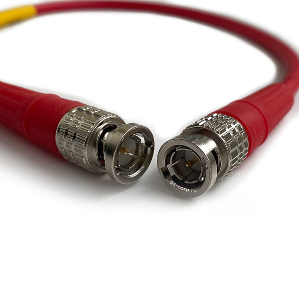 Кабель мобильный/сценический GS-PRO 12G SDI BNC-BNC (mob) Red 0.4 m артикул 335836Si-1