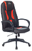 Кресло Zombie 8 RED (Game chair 8 black/red eco.leather cross plastic)