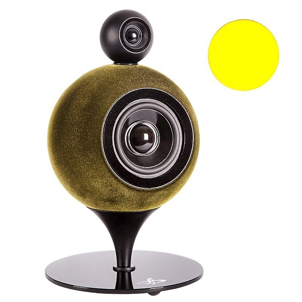 Полочная акустика Deluxe Acoustics Sound Twins DAT-200 Yellow артикул 145029Si-1