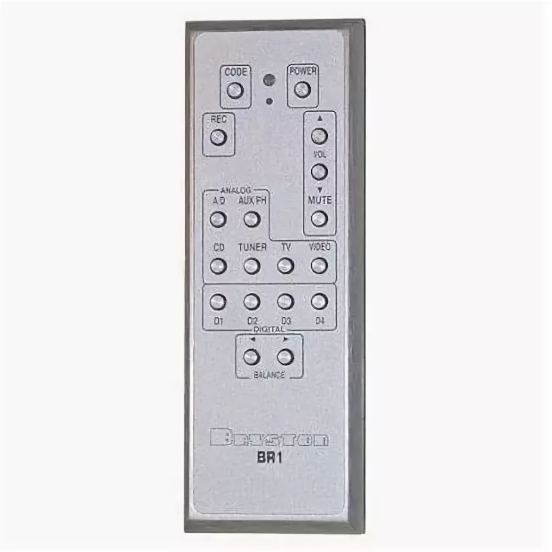 Пульт ДУ Bryston  Remote BR-1 SILVER артикул 178529Si-1