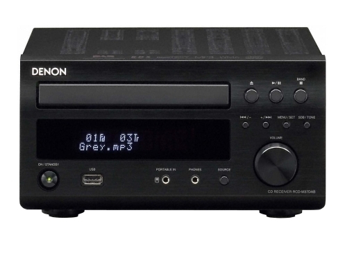 Стереоусилитель Denon RCD-M37 black артикул 326332FV-1
