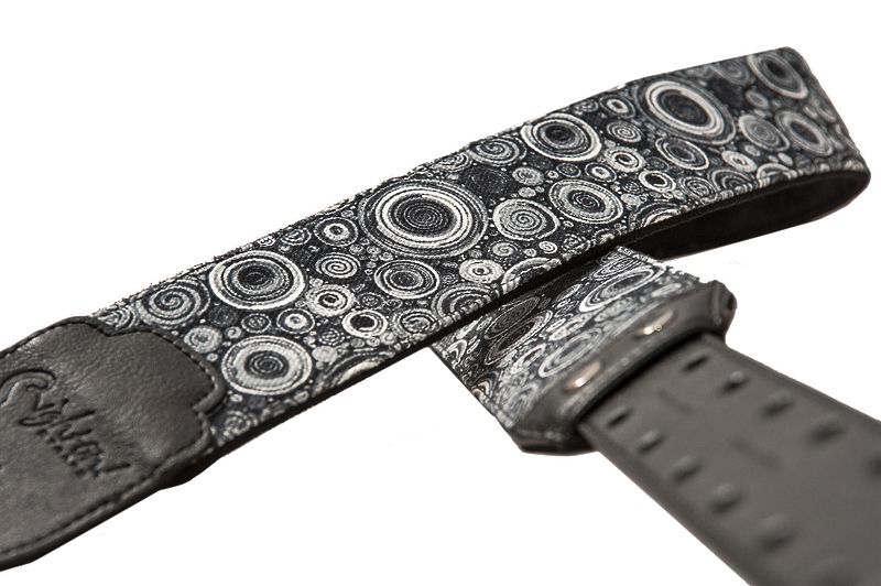 Ремень для гитары RightOn Straps Bubbles артикул 331895Si-1 фото 3