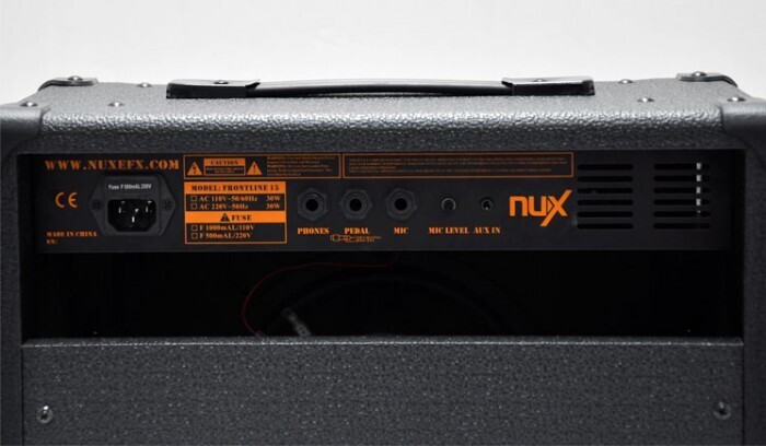 Комбо усилитель Nux Frontline 15 артикул 132190Si-1 фото 5