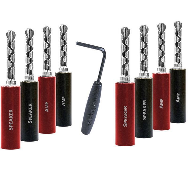 Разъемы AudioQuest SureGrip 100 - BFA SILVER (8 шт, BANANA SILVER) артикул 168324Si-1