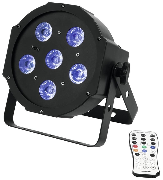 Плоский прожектор Eurolite LED SLS-603 TCL + UV Floor артикул 205303Si-1