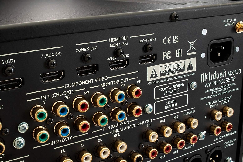 AV процессор McIntosh MX123 8K артикул 256462Si-1 фото 8