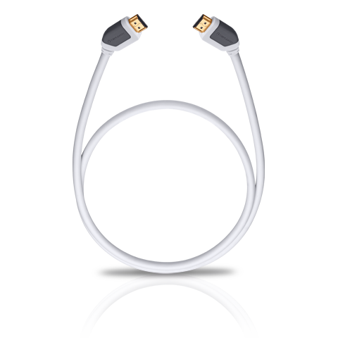 HDMI кабель Oehlbach Shape Magic-HS HDMI, white 0,75 m (92570) артикул 174202Si-1