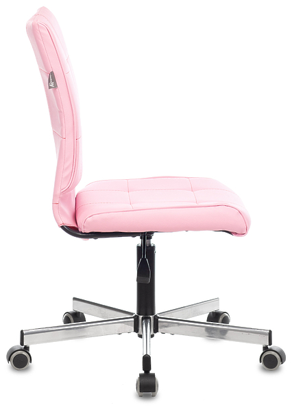 Кресло Бюрократ CH-330M/LPINK (Office chair CH-330M l.pink Diamond 357 eco.leather cross metal) артикул 263292Si-1 фото 4