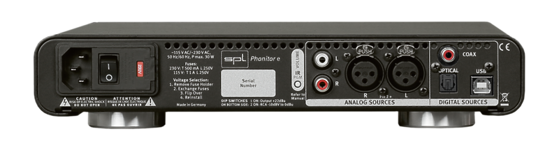 Усилитель для наушников SPL Phonitor E+DAC768xs silver артикул 217760Si-1 фото 4