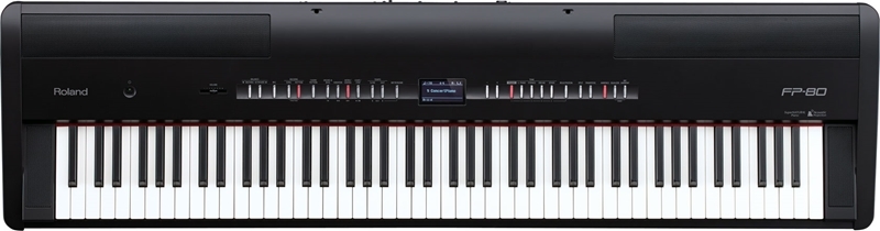 Клавишный инструмент Roland FP-80-BK артикул 136369Si-1 фото 10