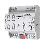 Контроллер 2/4-х трубных фанкойлов Zennio ZCL-FC010V KNX MAXinBOX FC 0-10V VALVE, 2 канала управления клапанами 0-10В, 4 скорости вращения вентилятора, 4DO 16А/140мкФ/230В, 4xAI/DI, 2 термостата, 10 лог. функций, функции времени, ручное управ артикул 206484Si-1