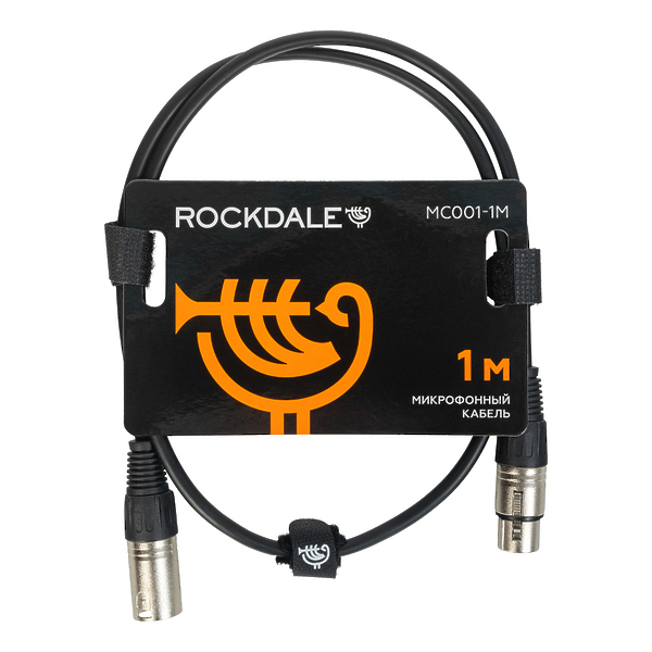 Микрофонный кабель ROCKDALE MC001-1M артикул 275680Si-1