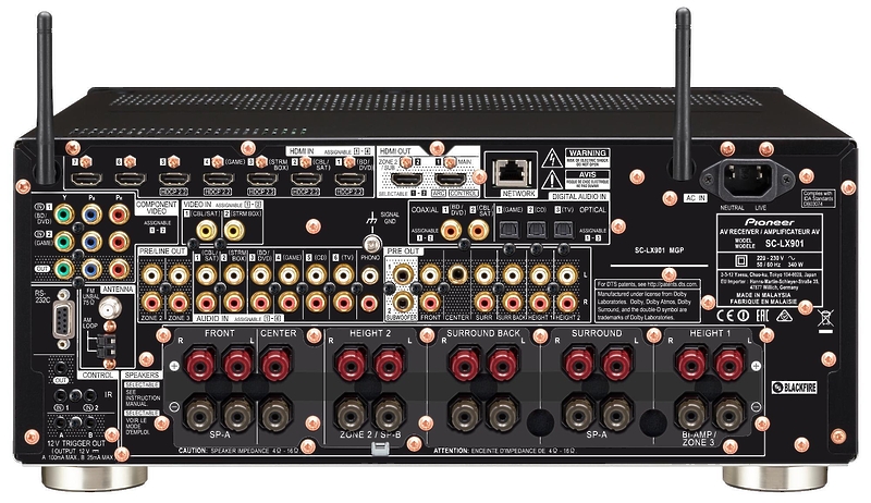 AV ресивер Pioneer SC-LX901-K артикул 155229Si-1 фото 4
