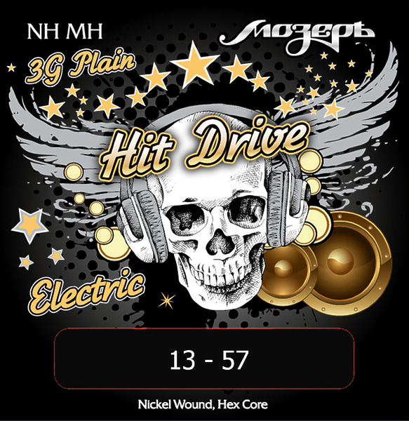Струны для гитары Мозеръ NH MH артикул 280252Si-1