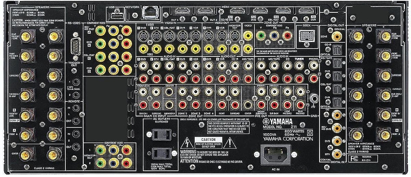 AV Ресивер Yamaha DSP-Z11 titan артикул 380360FV-1 фото 5
