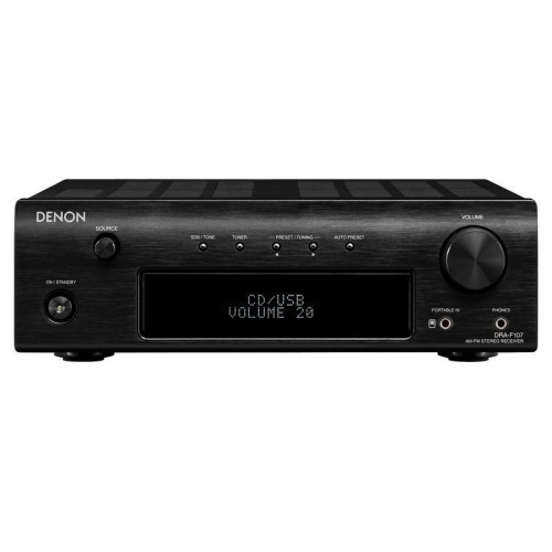 Стереоусилитель Denon DRA-F107 black артикул 320820FV-1