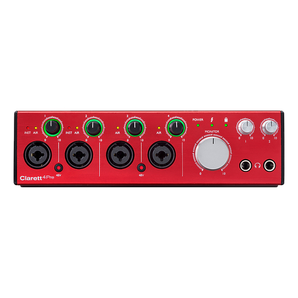 Звуковая карта FOCUSRITE Clarett 4Pre артикул 144487Si-1 фото 7