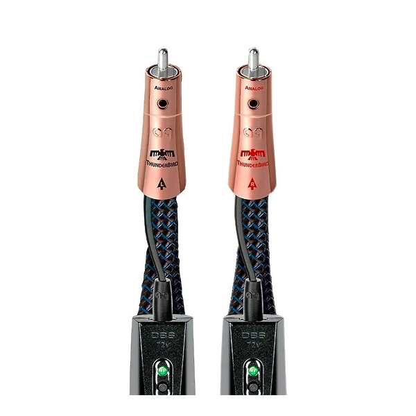 Межблочный аудио кабель AudioQuest ThunderBird RCA-RCA (3.0 м) артикул 282120Si-1