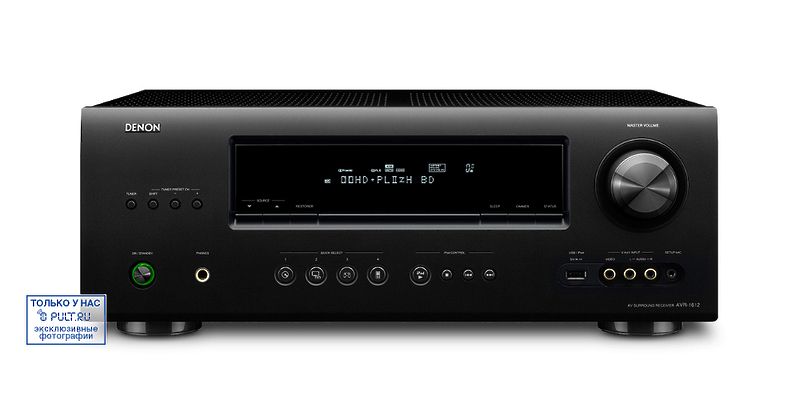 AV Ресивер Denon AVR-1612 Black артикул 449918FV-1 фото 4