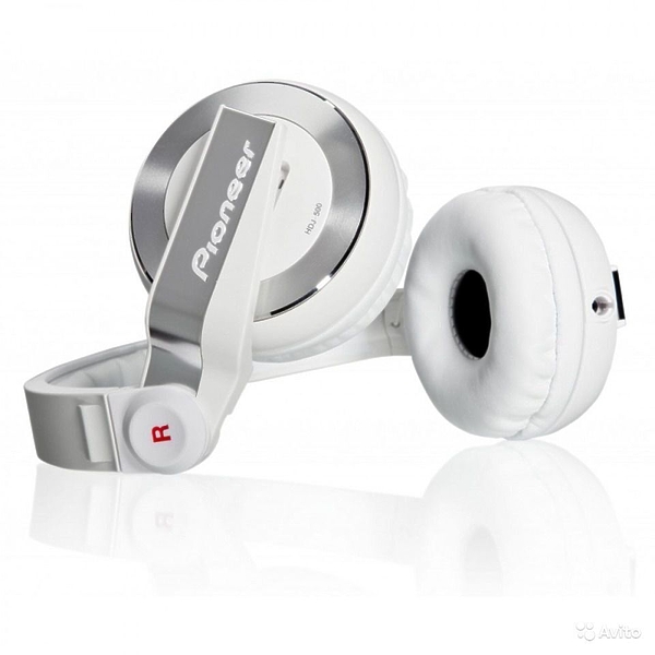 Наушники Pioneer HDJ-500-W артикул 100538FV-1 фото 3