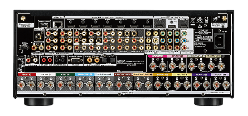 AV ресивер Denon AVC-X8500H silver артикул 175338Si-1 фото 3