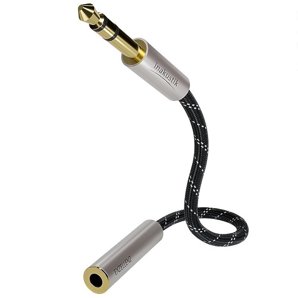 Кабель удлинитель In-Akustik Exzellenz Extension Audio Cable 1.5m 6.3mm jack<>6.3mm jack(F) #006046015 артикул 170520Si-1