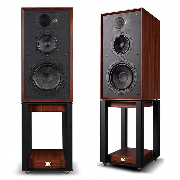 Полочная акустика Wharfedale 85th Anniversary Linton with stands Mahogany артикул 200274Si-1