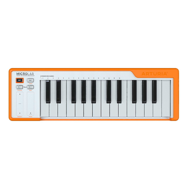 Миди-клавиатура Arturia Microlab Orange артикул 198991Si-1