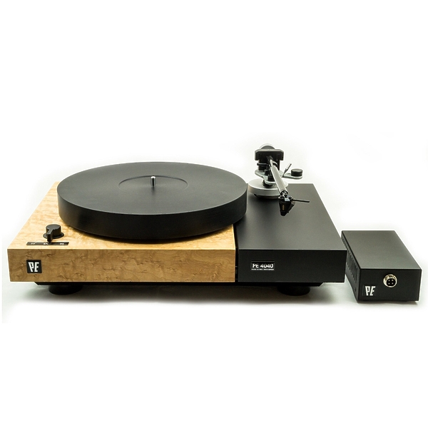 Проигрыватель винила Perpetuum Ebner PE 4040 MK II (MC Quintett Black S) Maple/Black Satin артикул 202241Si-1