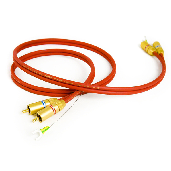 Кабель для тонарма Van Den Hul Thames Hybrid single RCA 1.5m артикул 144270Si-1