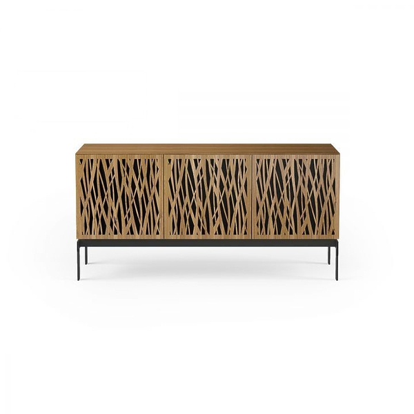 Стойка BDI Elements под телевизор, Wheat Doors, Walnut (8777) артикул 186650Si-1