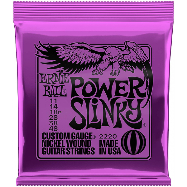 Струны для электрогитары Ernie Ball 2220 Nickel Wound Power Slinky артикул 291325Si-1