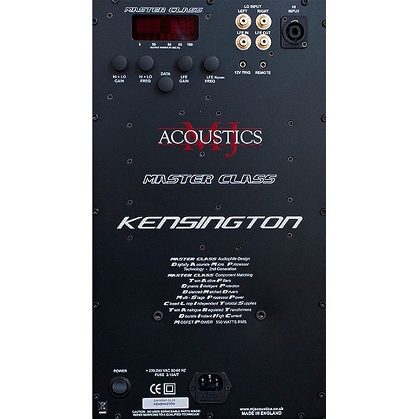 Сабвуфер MJ Acoustics Kensington walnut артикул 108016Si-1 фото 3
