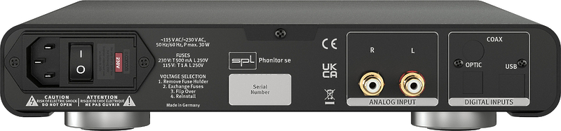 Усилитель для наушников SPL Phonitor SE Silver артикул 245066Si-1 фото 3