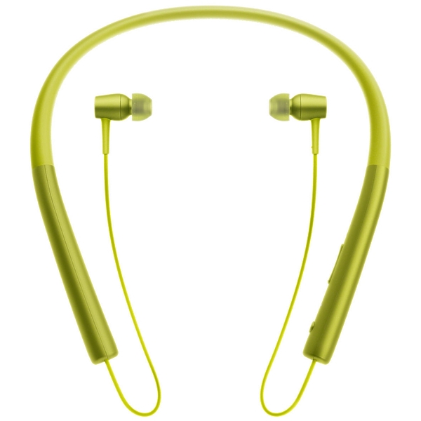 Наушники Sony h.ear in Wireless lime yellow артикул 155603Si-1
