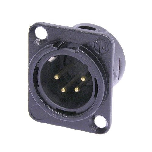 Разъем Neutrik NC4MD-L-BAG-1 артикул 283640Si-1