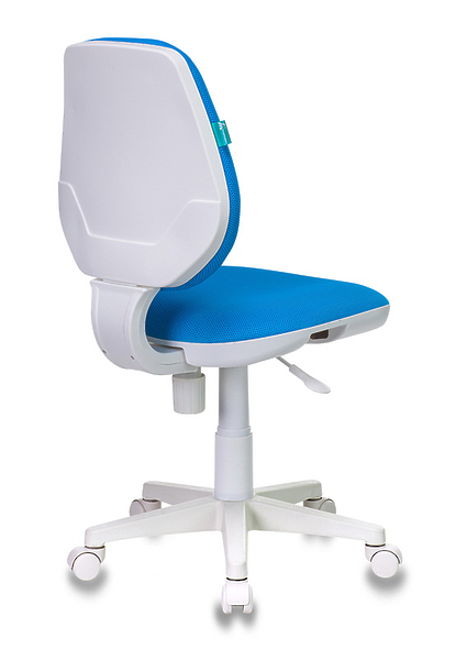 Кресло Бюрократ CH-W213/TW-55 (Children chair CH-W213 blue TW-55 cross plastic plastik белый) артикул 263265Si-1 фото 5