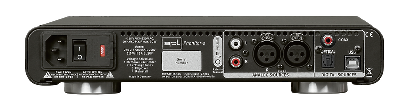Усилитель для наушников SPL Phonitor e + DAC192 silver артикул 218802Si-1 фото 4