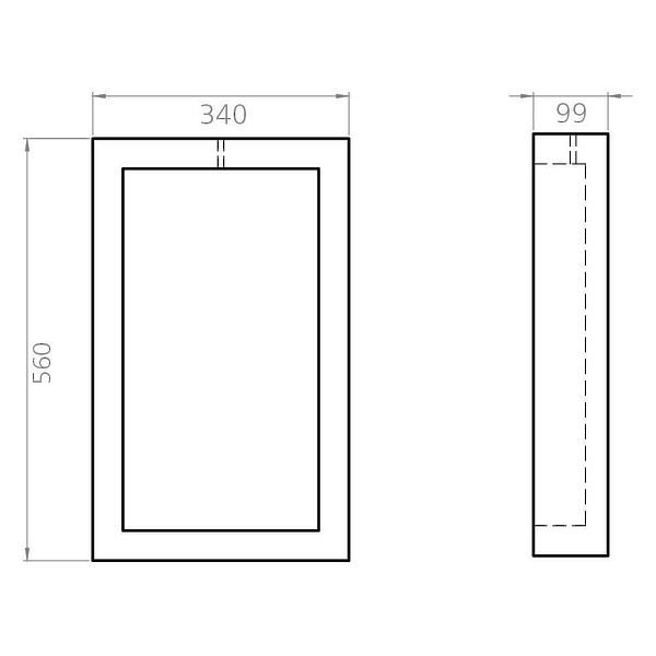 Акустический бокс Cerasonar backbox 4062 артикул 235040Si-1 фото 3