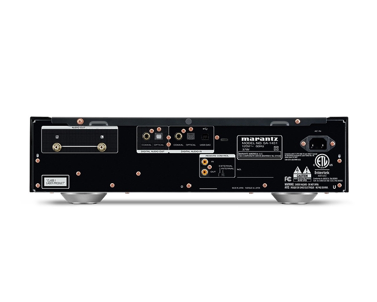 SACD/CD-проигрыватель Marantz SA-14S1 black артикул 102887Si-1 фото 3