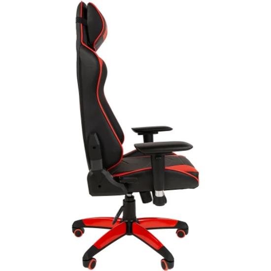 Кресло игровое Chairman game 44 00-07073777 Black/Red артикул 269974Si-1 фото 4