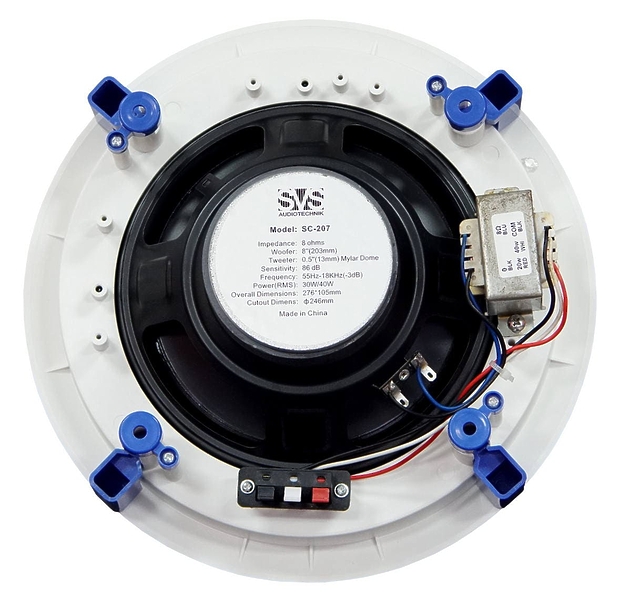 Громкоговоритель потолочный SVS Audiotechnik SC-207 артикул 239800Si-1 фото 4