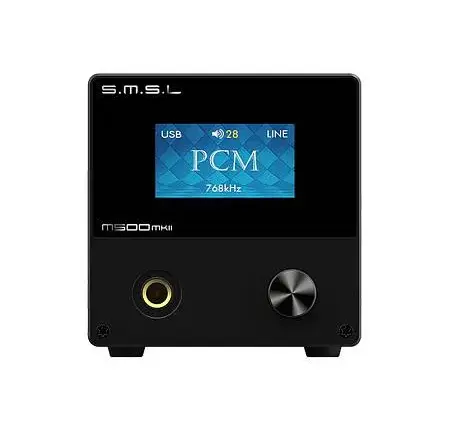 ЦАП SMSL M500 MKII black артикул 266110Si-1 в интернет-магазине «HiFiRussia»