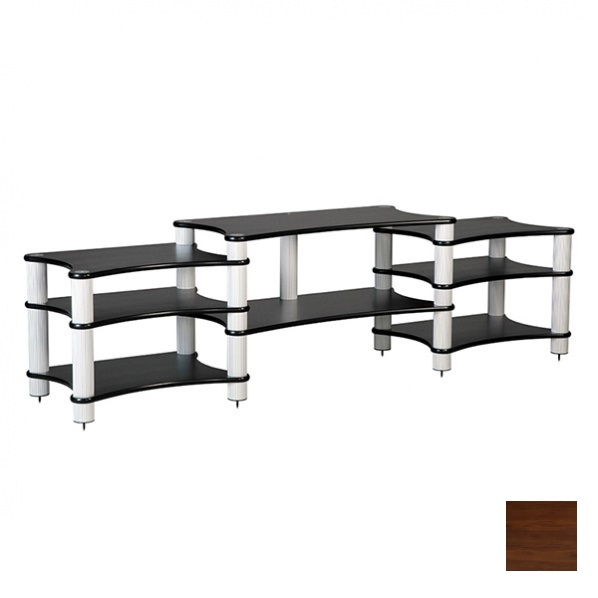 Стойка Solid Tech Cinema 8 Silver/Walnut артикул 216469Si-1